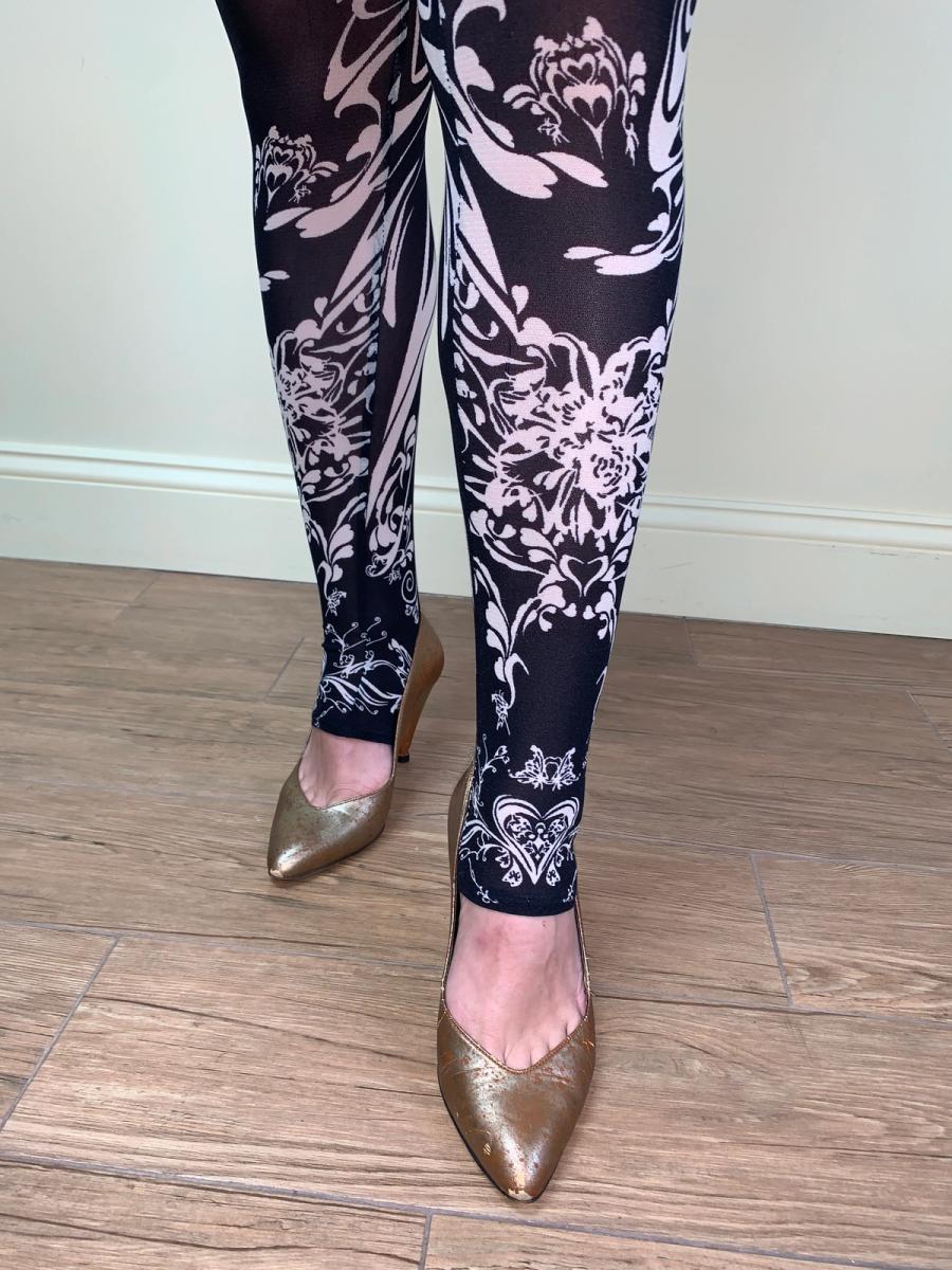 Issey Miyake SS 2004 Tattoo Art Nouveau Leggings product image