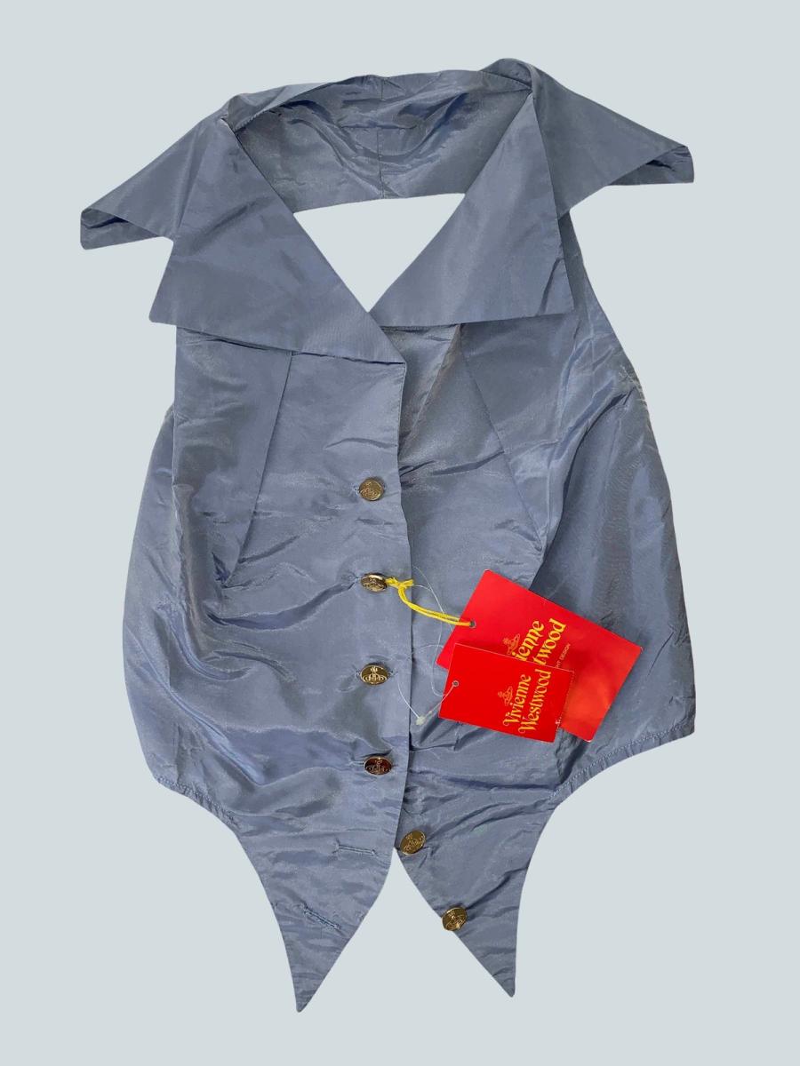 90s Vivienne Westwood Taffeta Halter product image