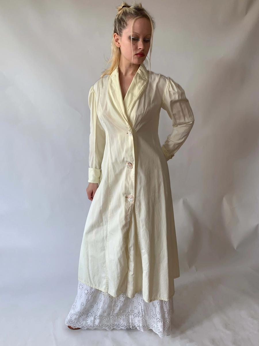 Yellow Edwardian Duster product image