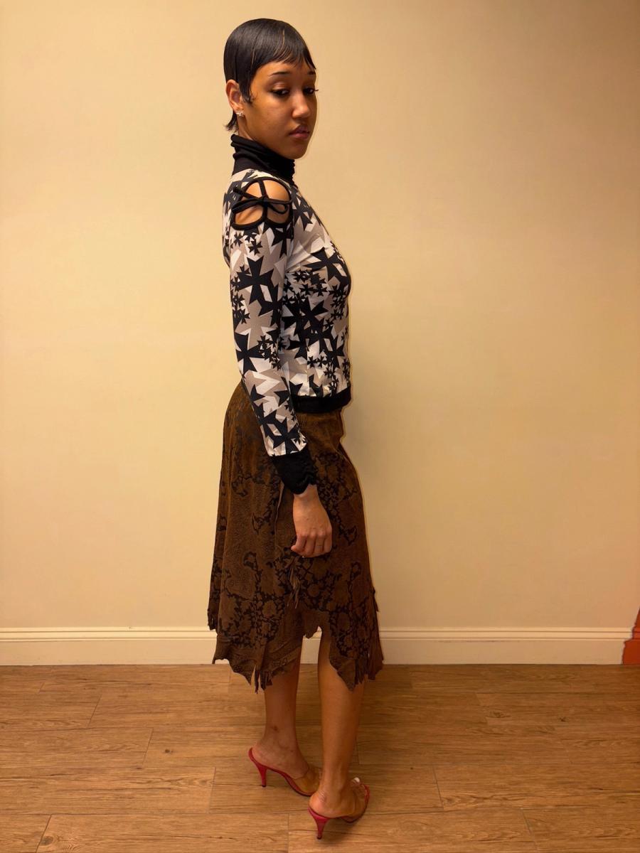 Fake London Genius Cutout Cross Top product image