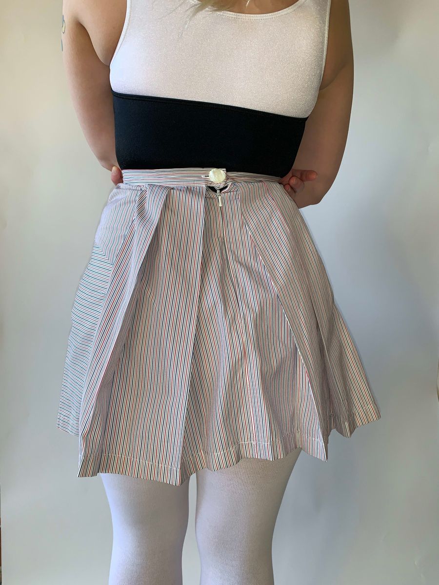 90s Vivienne Westwood Striped Miniskirt product image