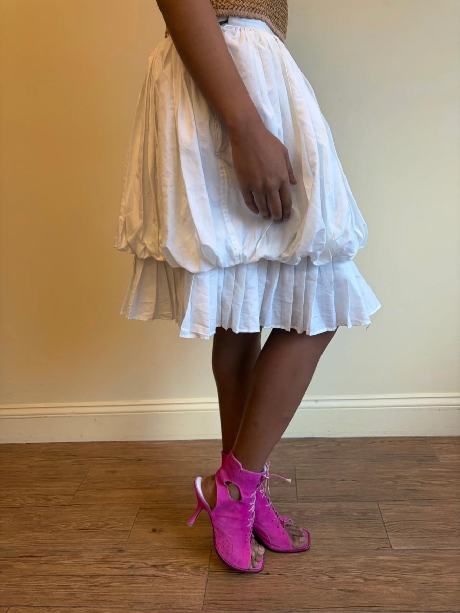 1980s Chantal Thomass Bubble Hobbling Skirt product image