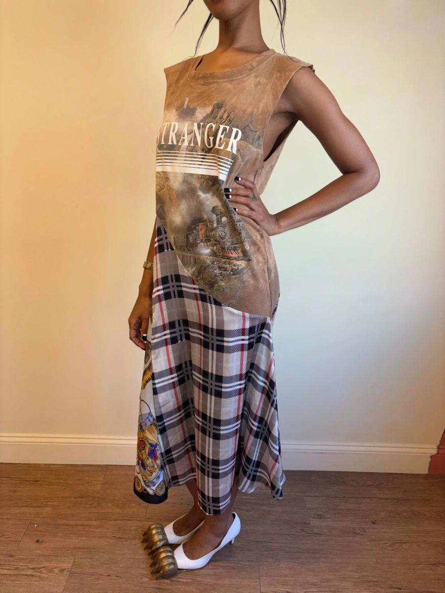 DryCleanOnly 'Stranger' Patchwork Dress product image