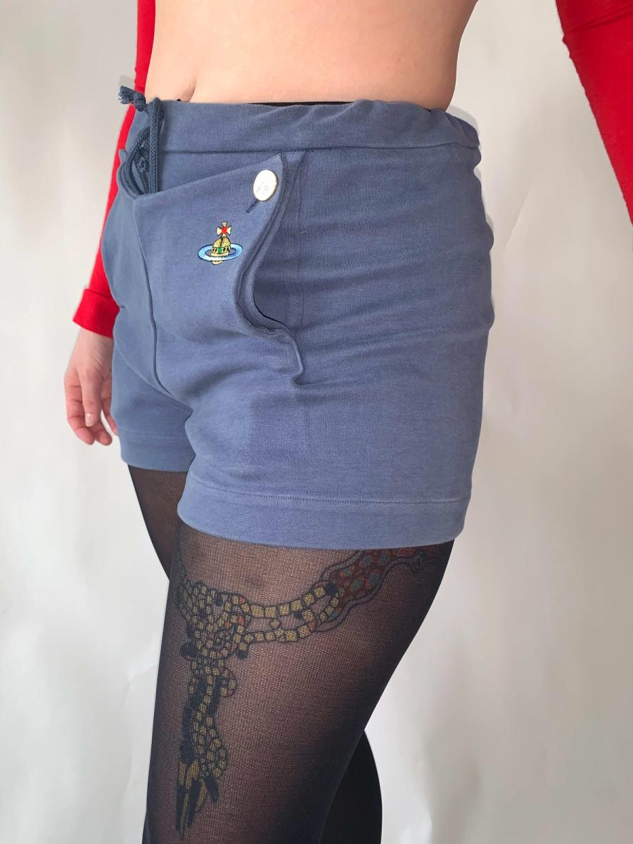 90s Vivienne Westwood Rare Flap-Front Shorts product image
