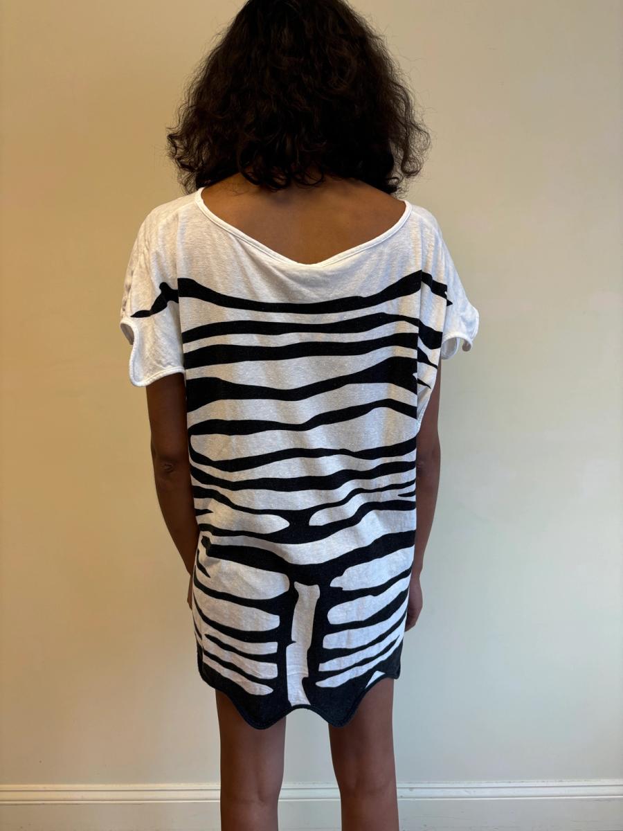 Bernhard Willhelm Zebra Pelt Tunic product image