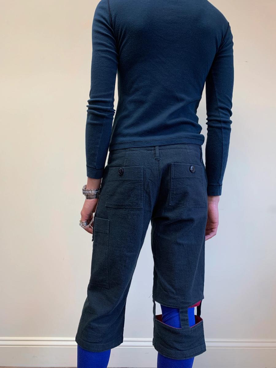 Bio-Politics Trousers With Cage Detail product image