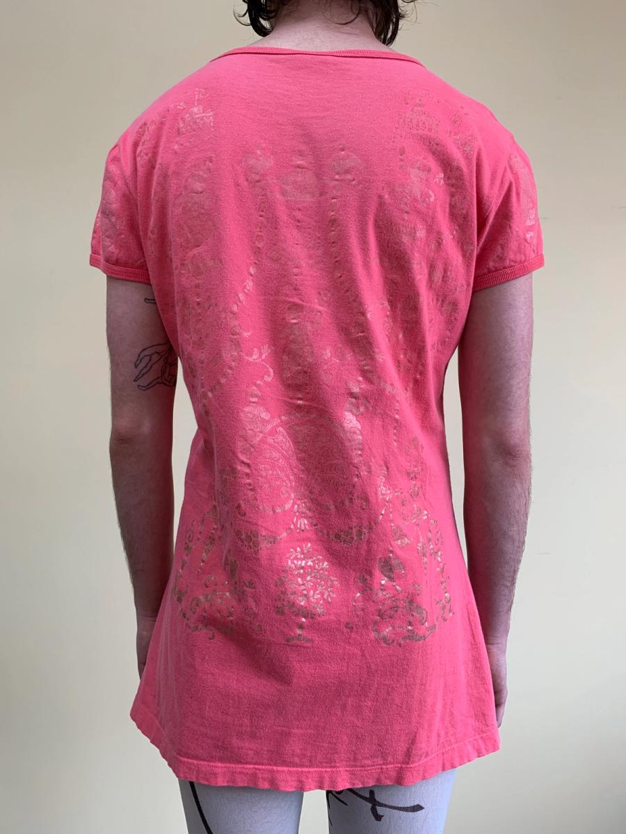 Vivienne Westwood 1990 Bubblegum Pink Boulle Tee product image