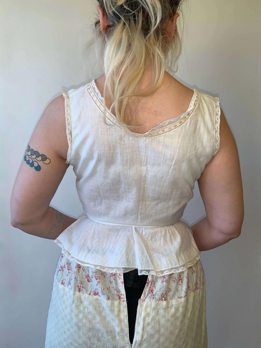 Edwardian Ribbon and Wheat Corset Cover product image