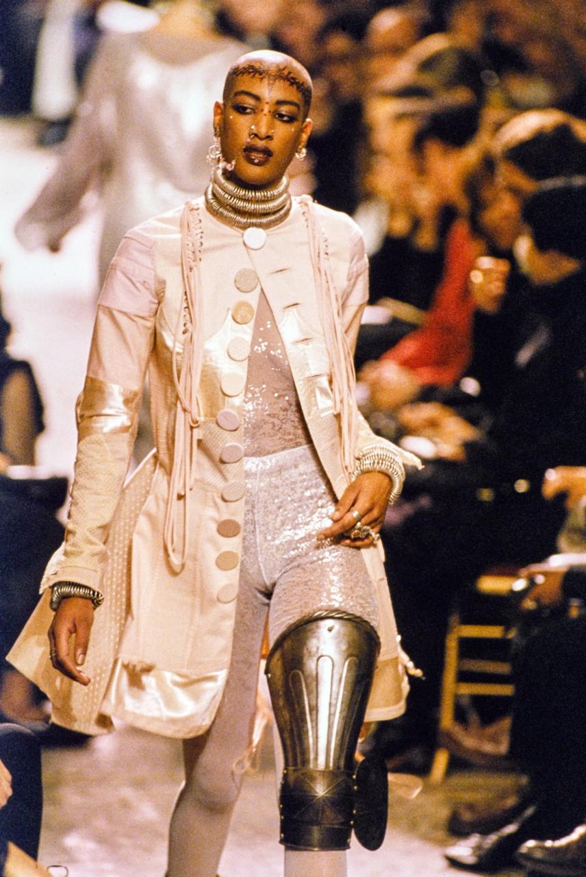 Jean Paul Gaultier Spring 1994 Sheer Jacket Dress product image