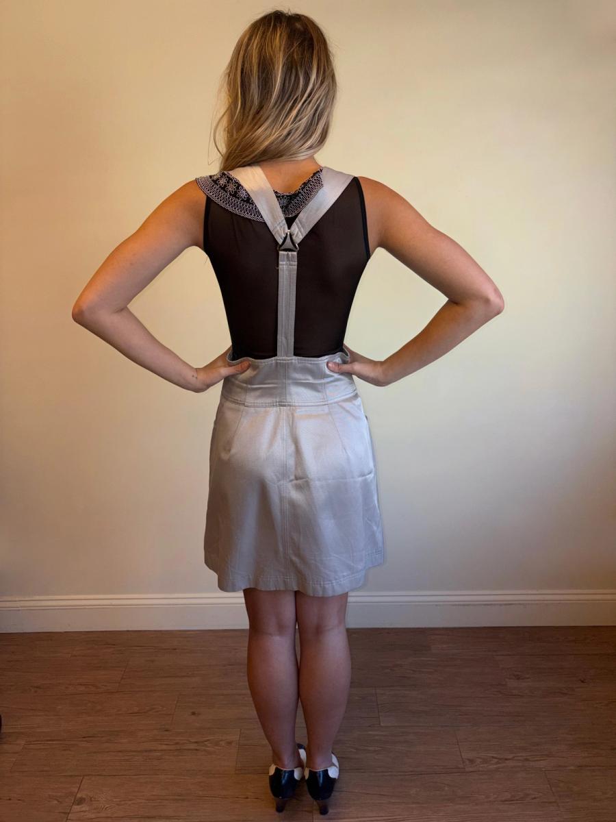 Vintage Claude Montana Suspender Skirt product image