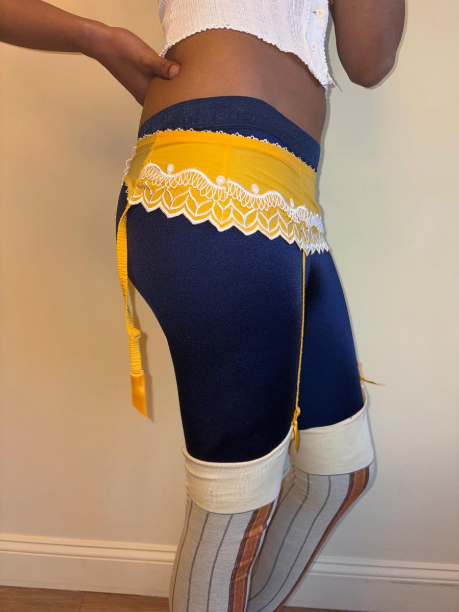 90s Ravage Yellow Garter Belt product image