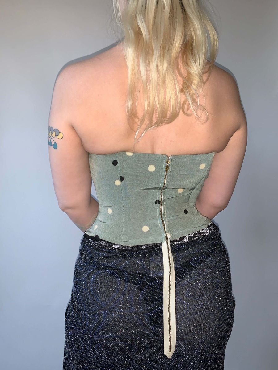 50s Dotted Atomic Kestos Bustier product image