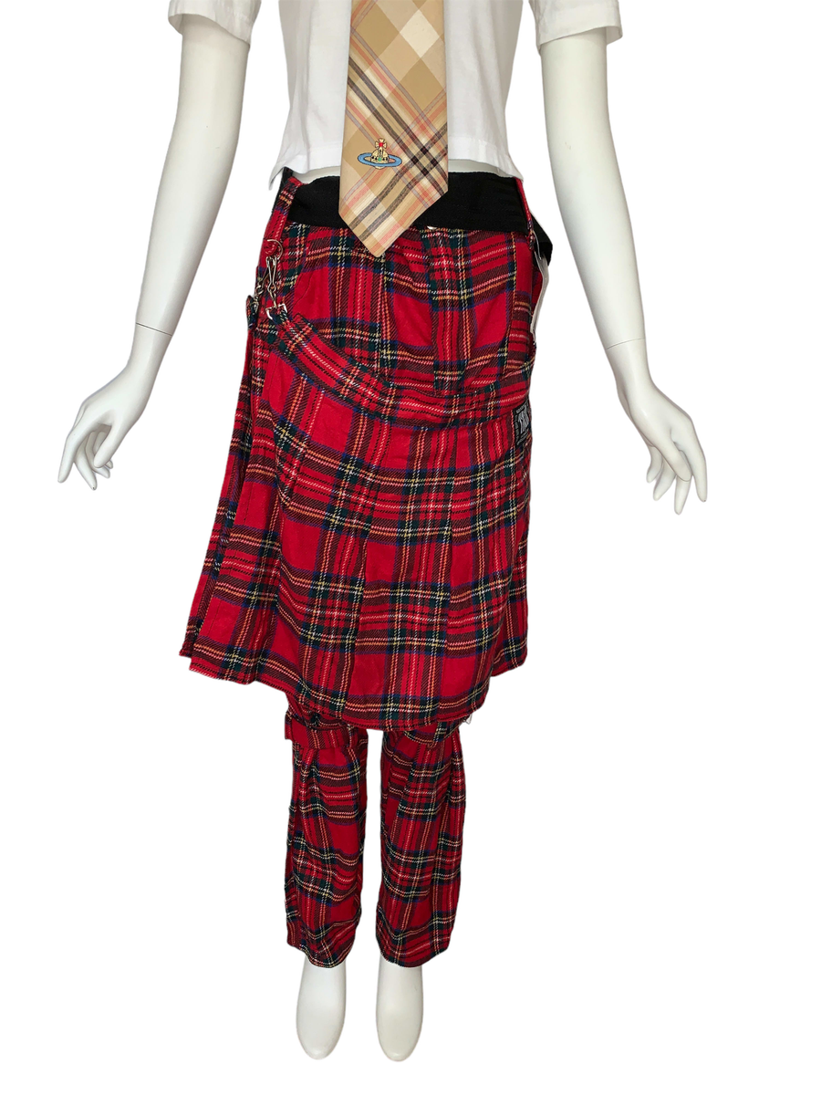 80s Tiger London Plaid Seditionaries Pants product image