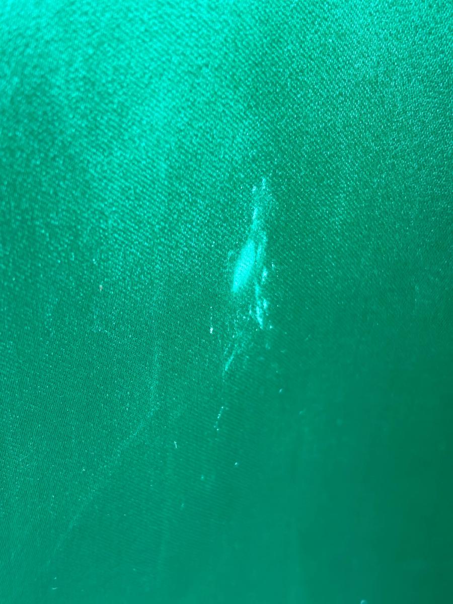 1980s Norma Kamali OMO Emerald Green Trumpet Skirt  product image