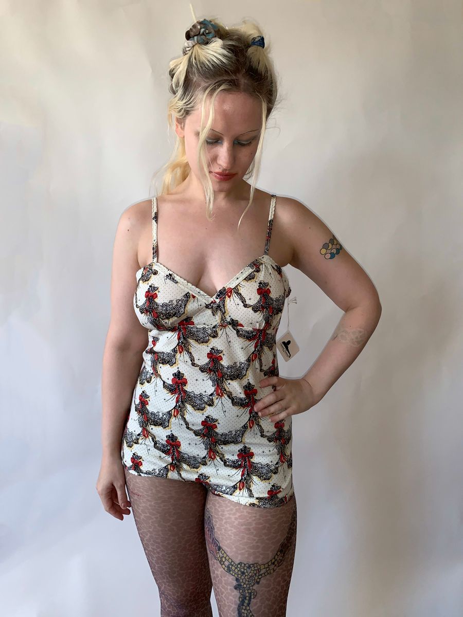Chantal Thomass Printed Onesie White product image