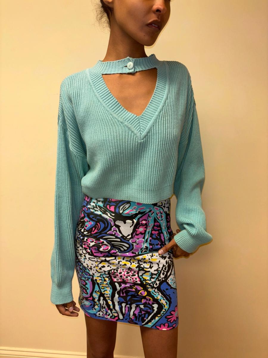90s Lolita Lempicka Cutout Sweater product image