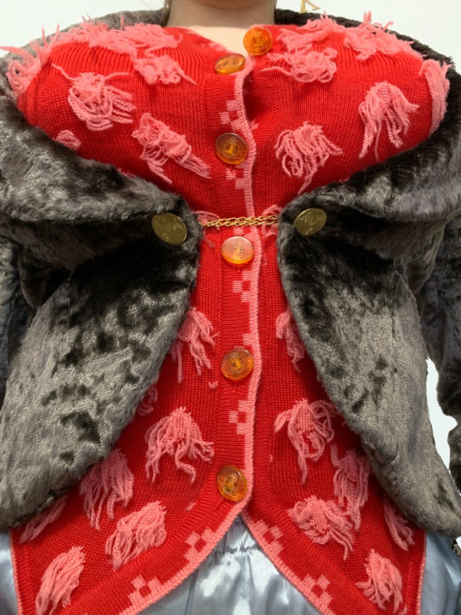 Vivienne Westwood 'On Liberty' Underbust Fur Jacket product image