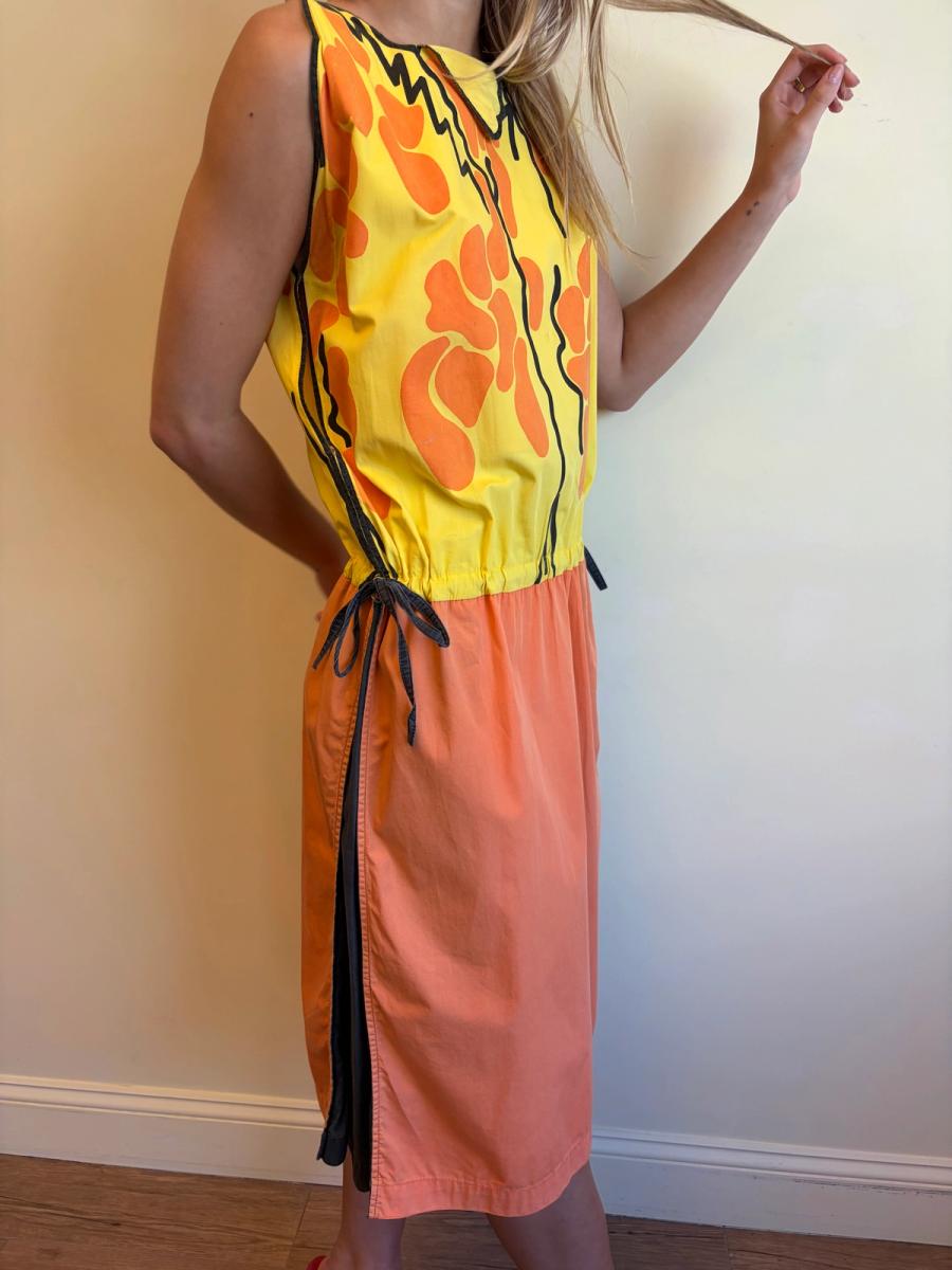 80s Castelbajac Hand-Painted Dress product image