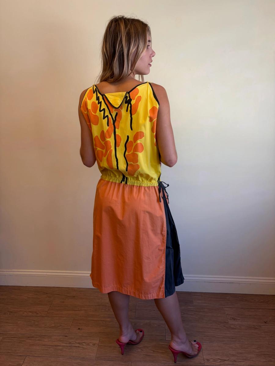 80s Castelbajac Hand-Painted Dress product image