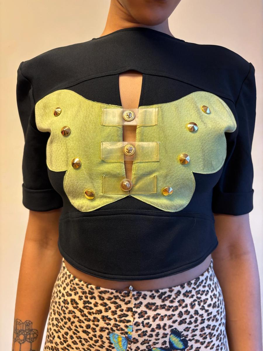 80s French Butterfly Top product image