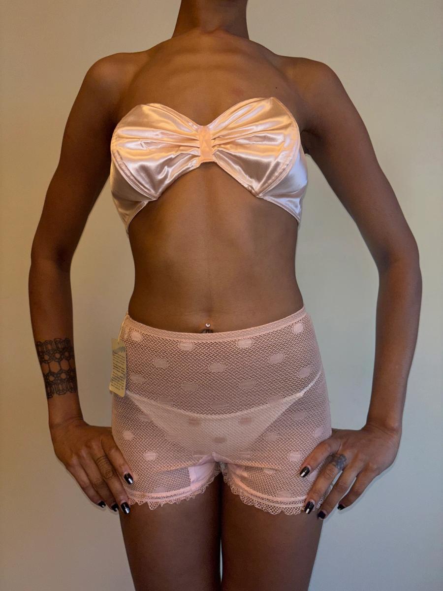 1940s Stretch Mesh Lace Short  product image