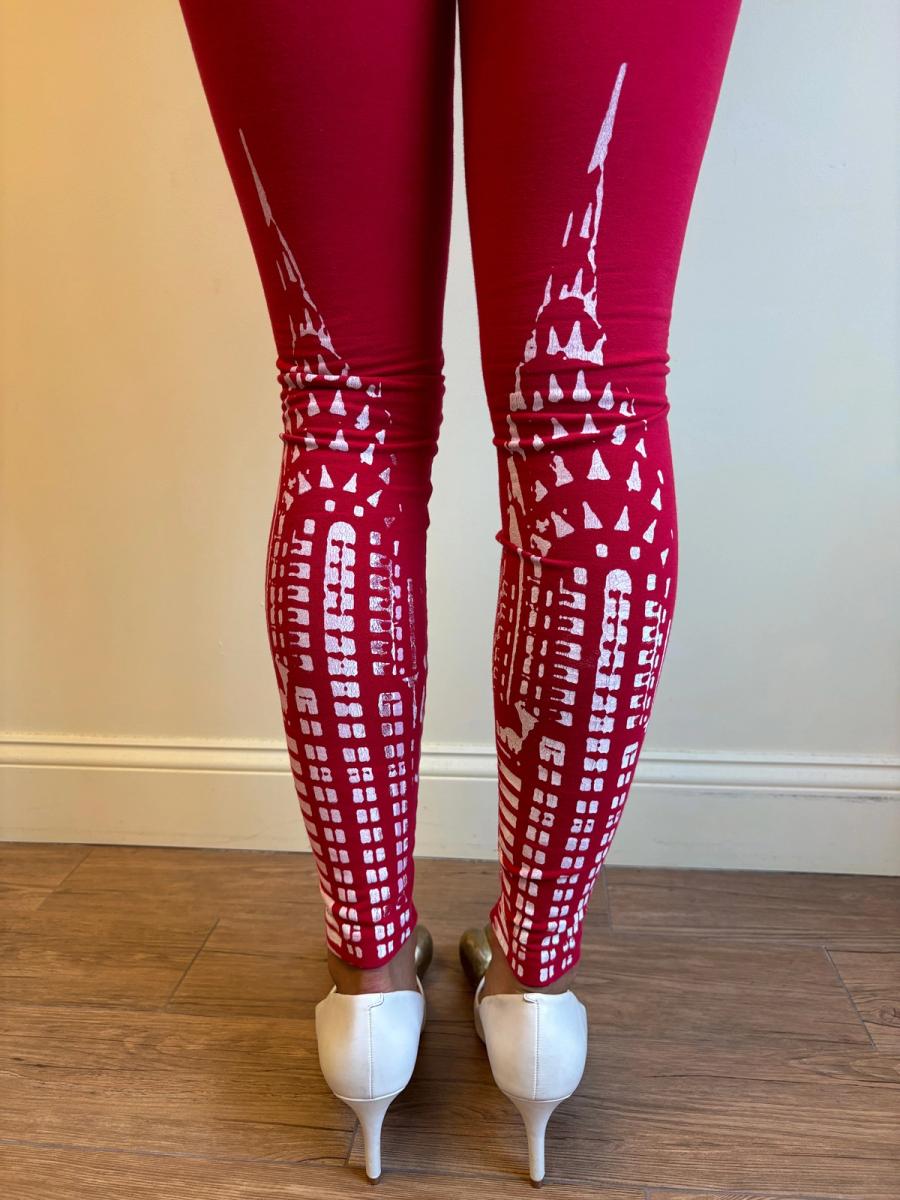 Rat and Chrysler Red Leggings product image