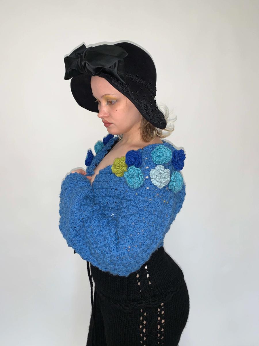 1980s Lolita Lempicka Dimensional Cardigan product image