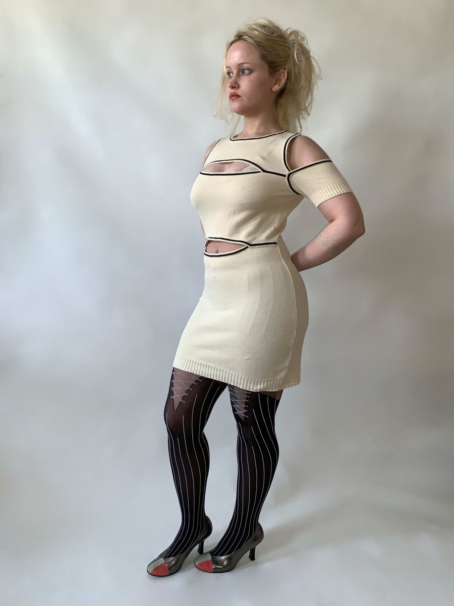 Vintage Vivienne Westwood Knit Cutout Dress product image