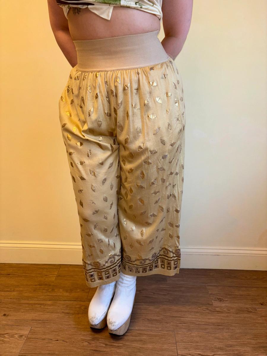 1980s Gaultier Gold Foiled Pants  product image