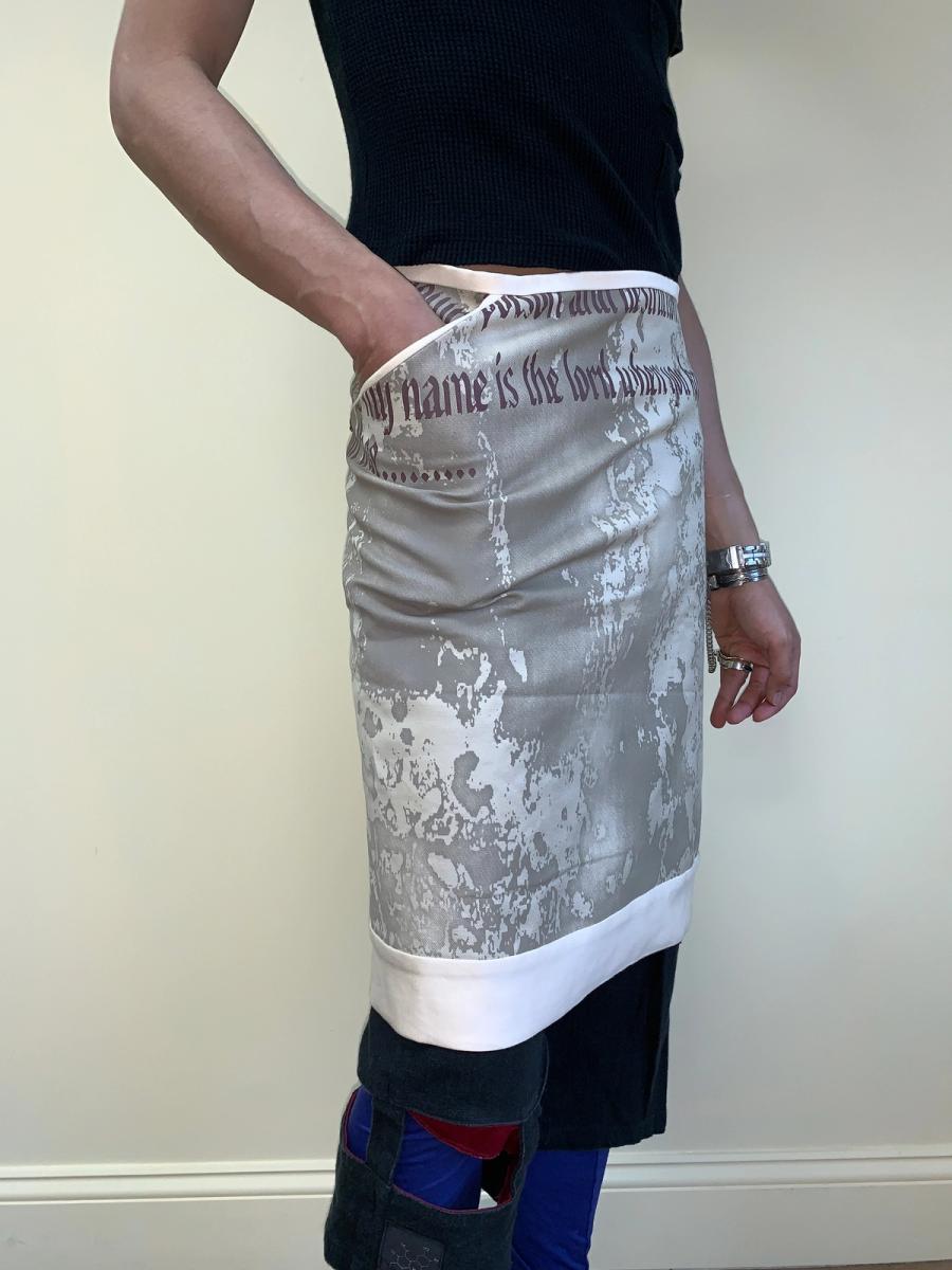 90s Beauty: Beast Wrap Skirt product image
