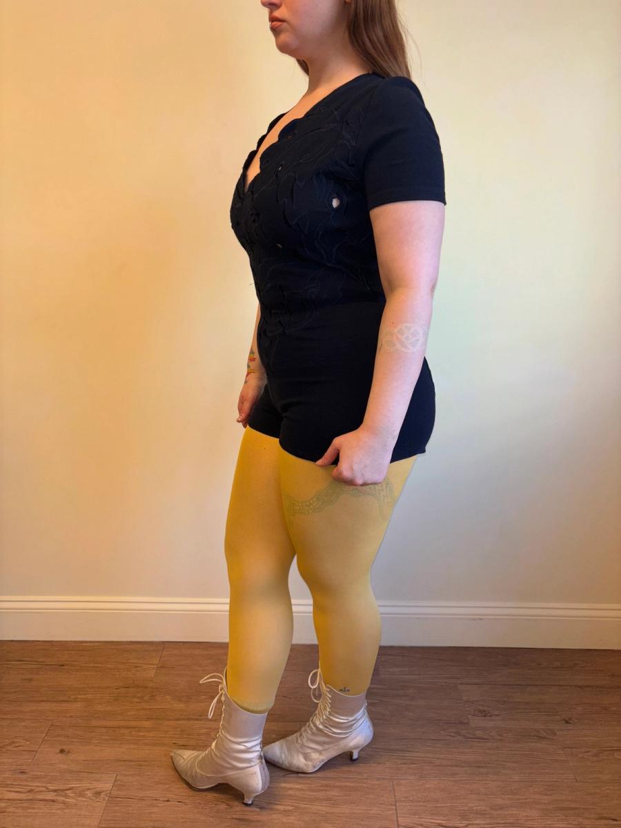 Krizia Maglia Embroidered Panther Bodysuit product image