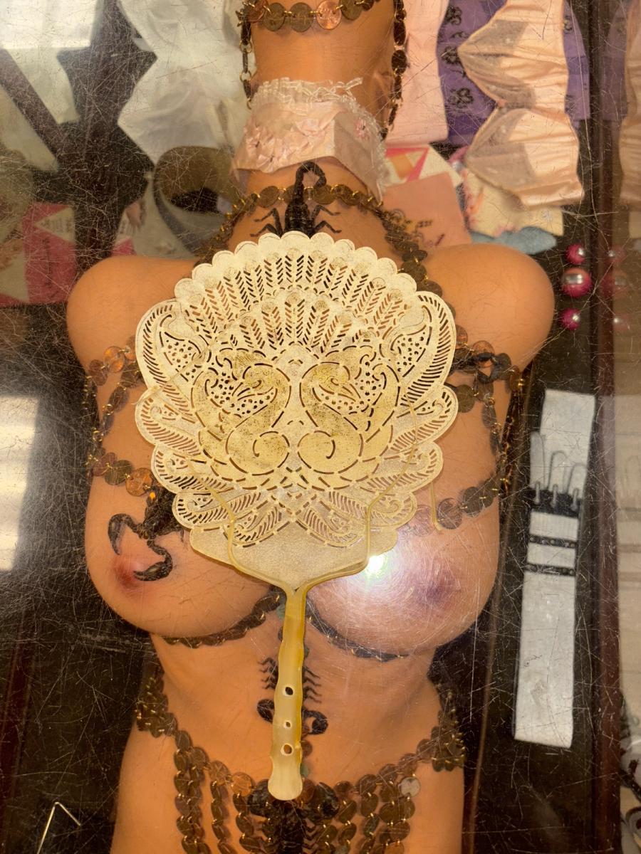 Antique Indonesian Peacock Fan product image