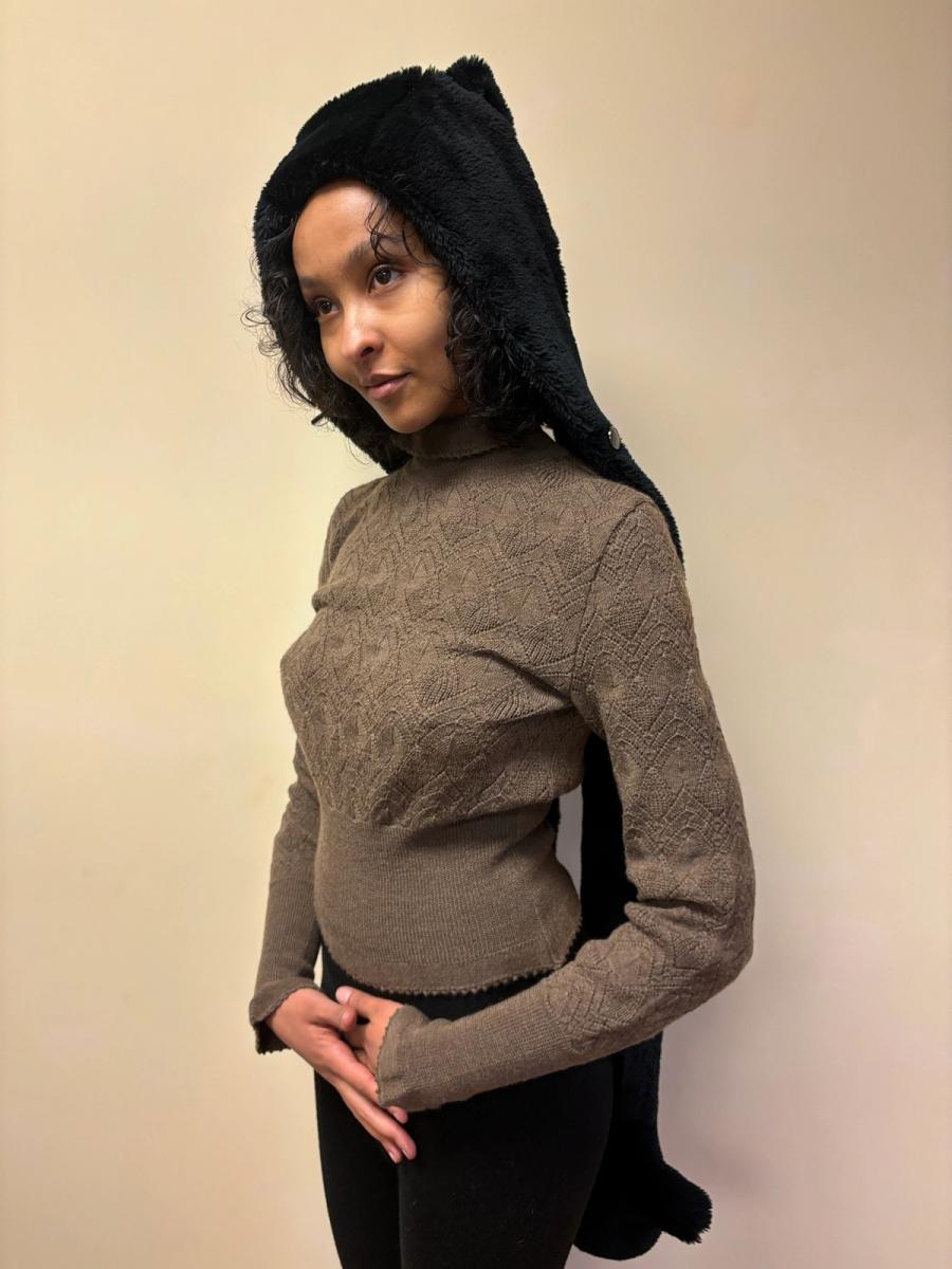 Vivienne Westwood 90s Pointelle Mockneck Knit product image