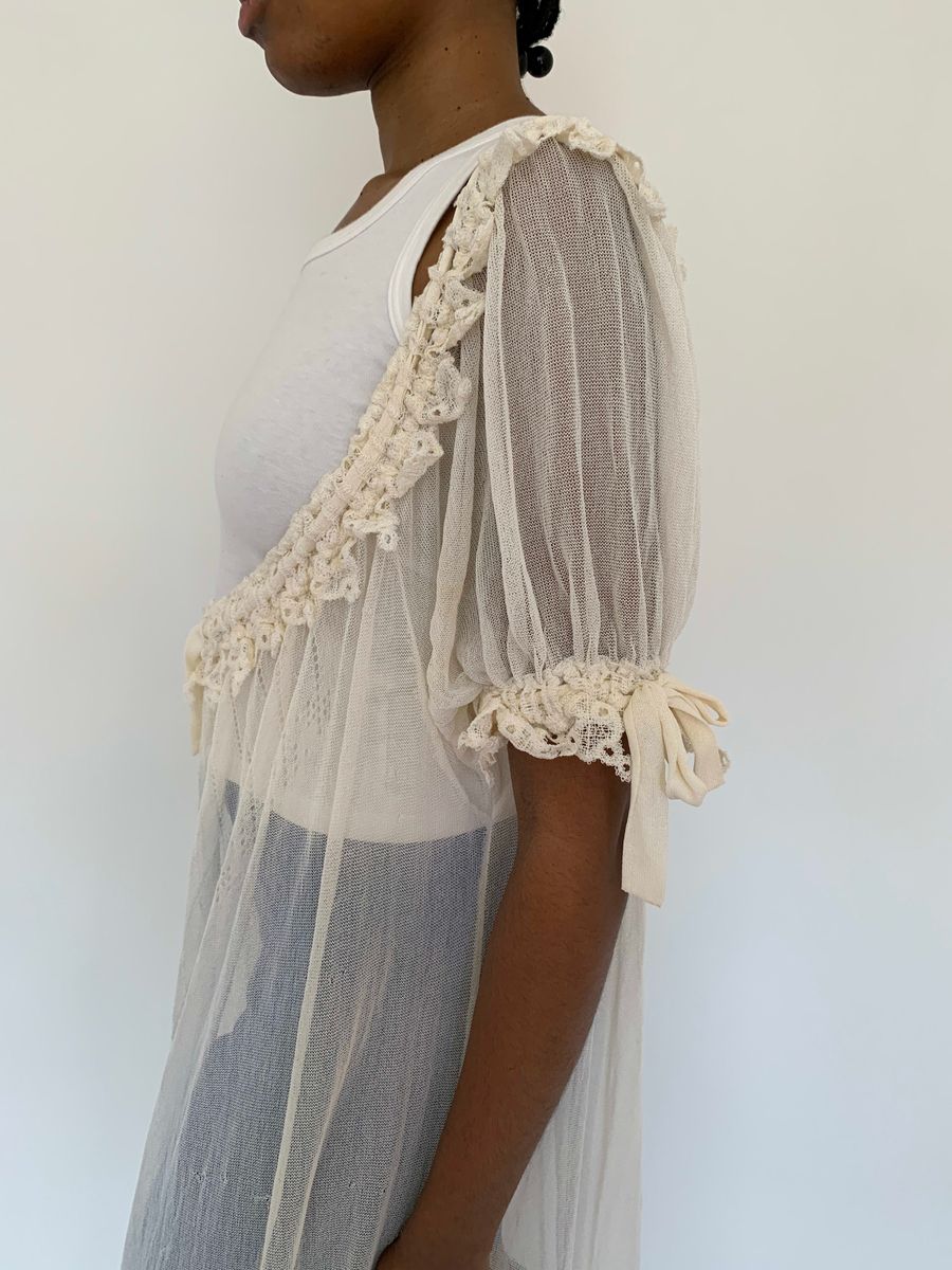 Vivienne Westwood SS 1996 Sheer Knitted Dressing Gown product image