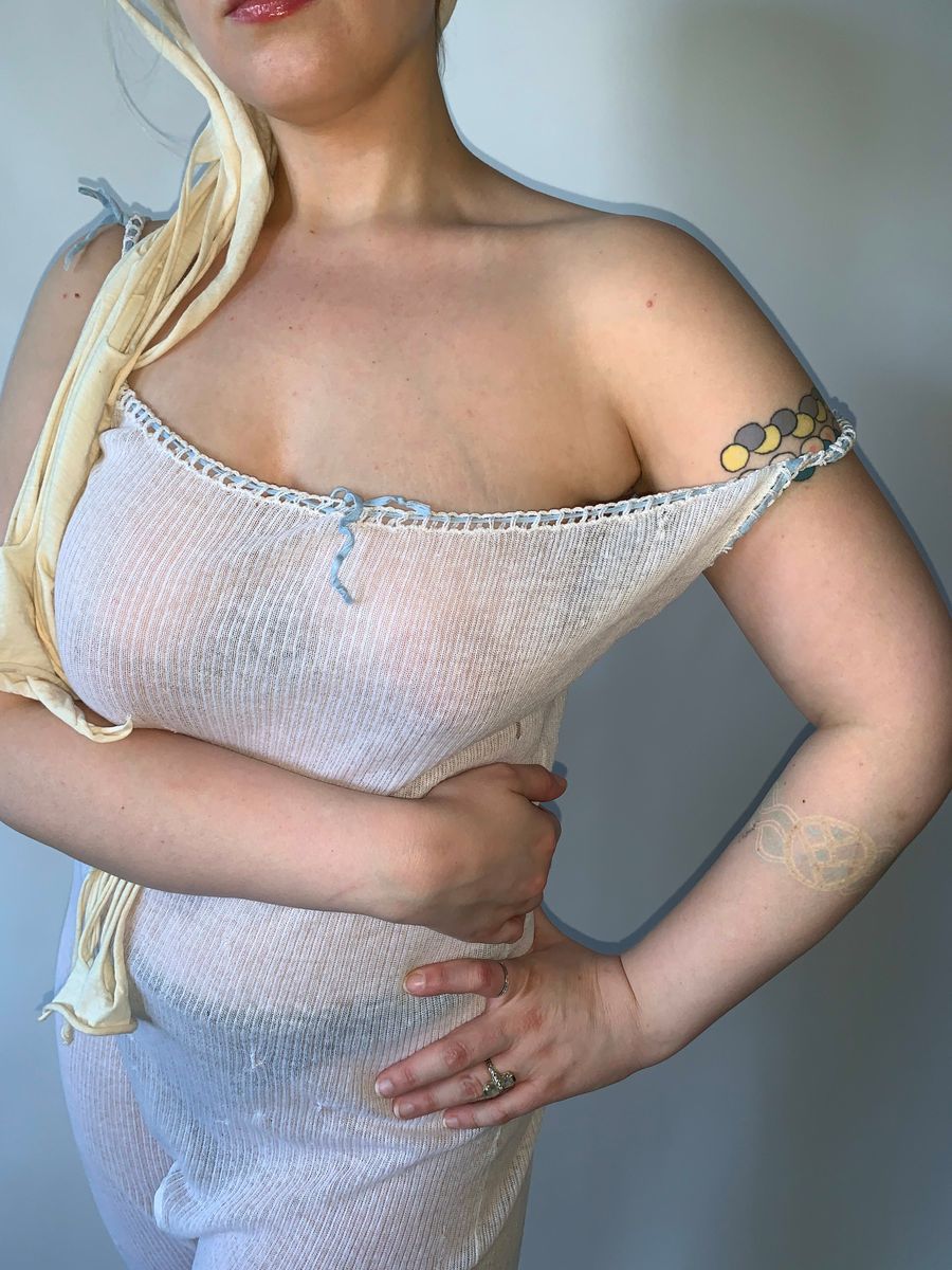 Antique Swiss Knit Combination Suit product image