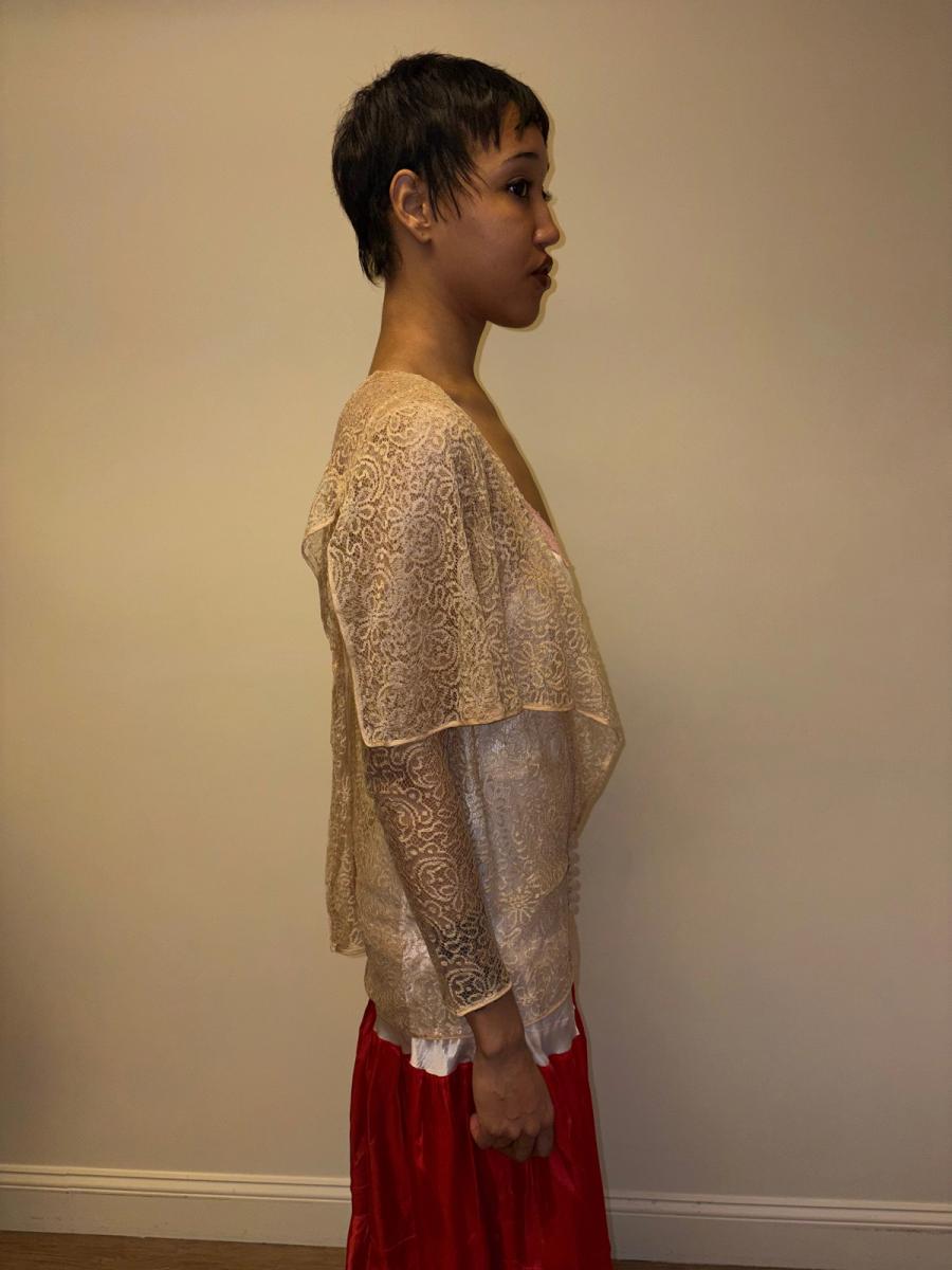 1920s Gold Lace Jacket product image