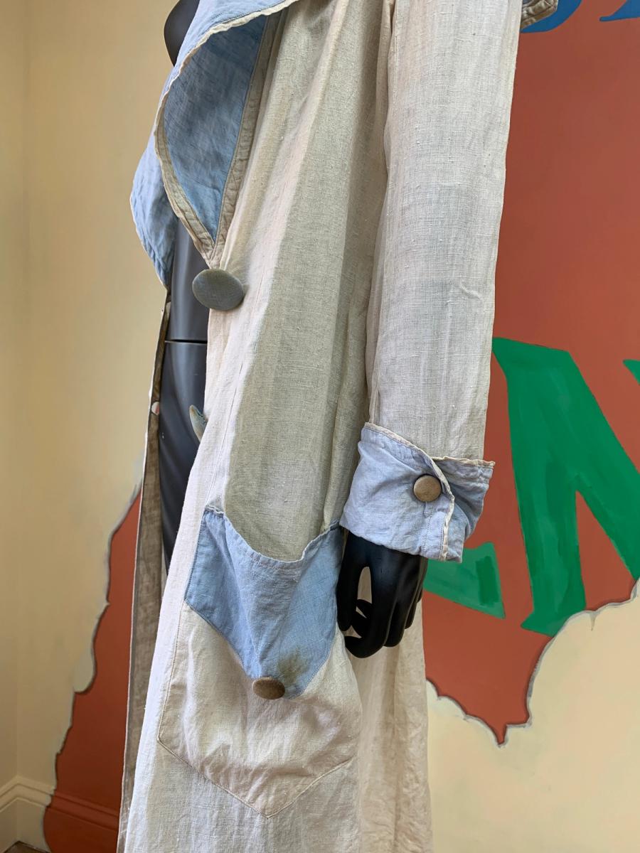 Edwardian Duster with Baby Blue Accents product image