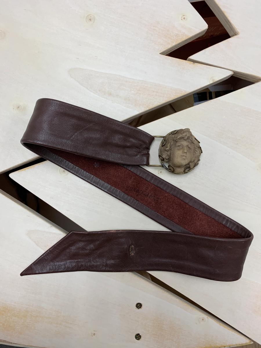 Vintage Sculpted Face Belt product image