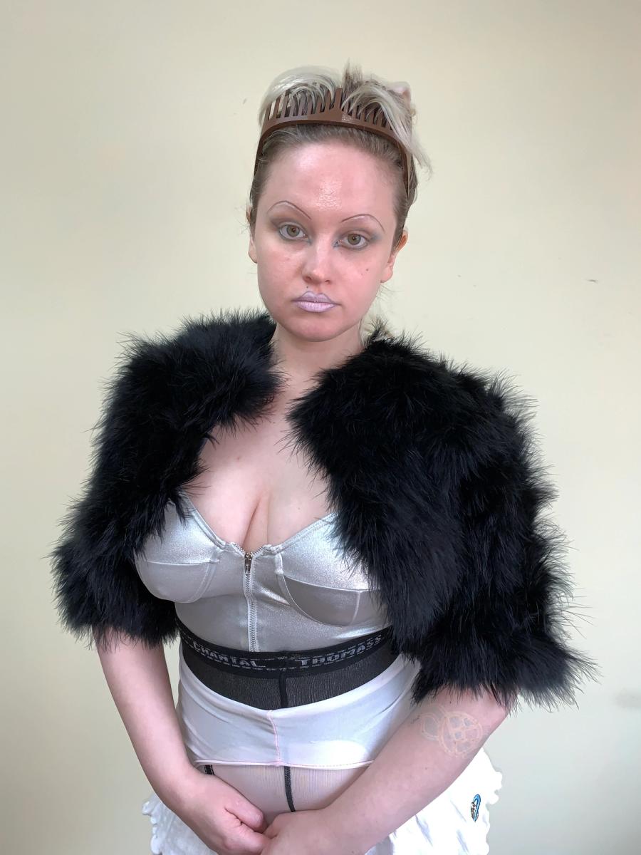 Obscure Desire of Bourgeoisie Marabou Jacket product image