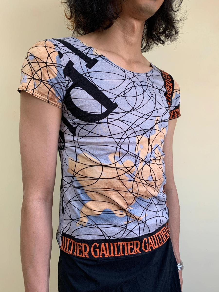 90s Jean-Paul Gaultier Cherub Print Shirt product image