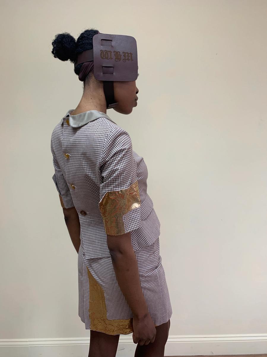 Vivienne Westwood 1989 'Civilizade' Gingham Suit With Gold Frame product image