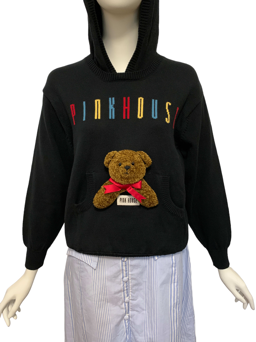 Pink House Stuffed Teddy Sweater product image