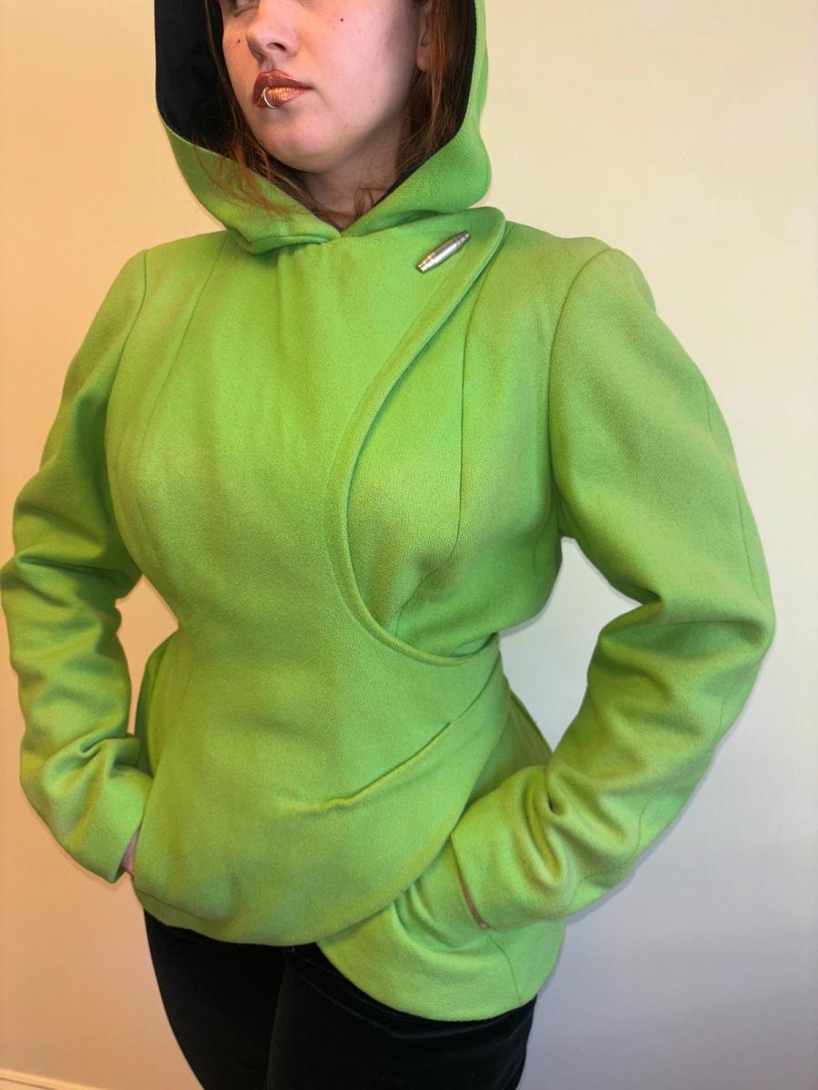 80s Thierry Mugler Activ Green Jacket product image