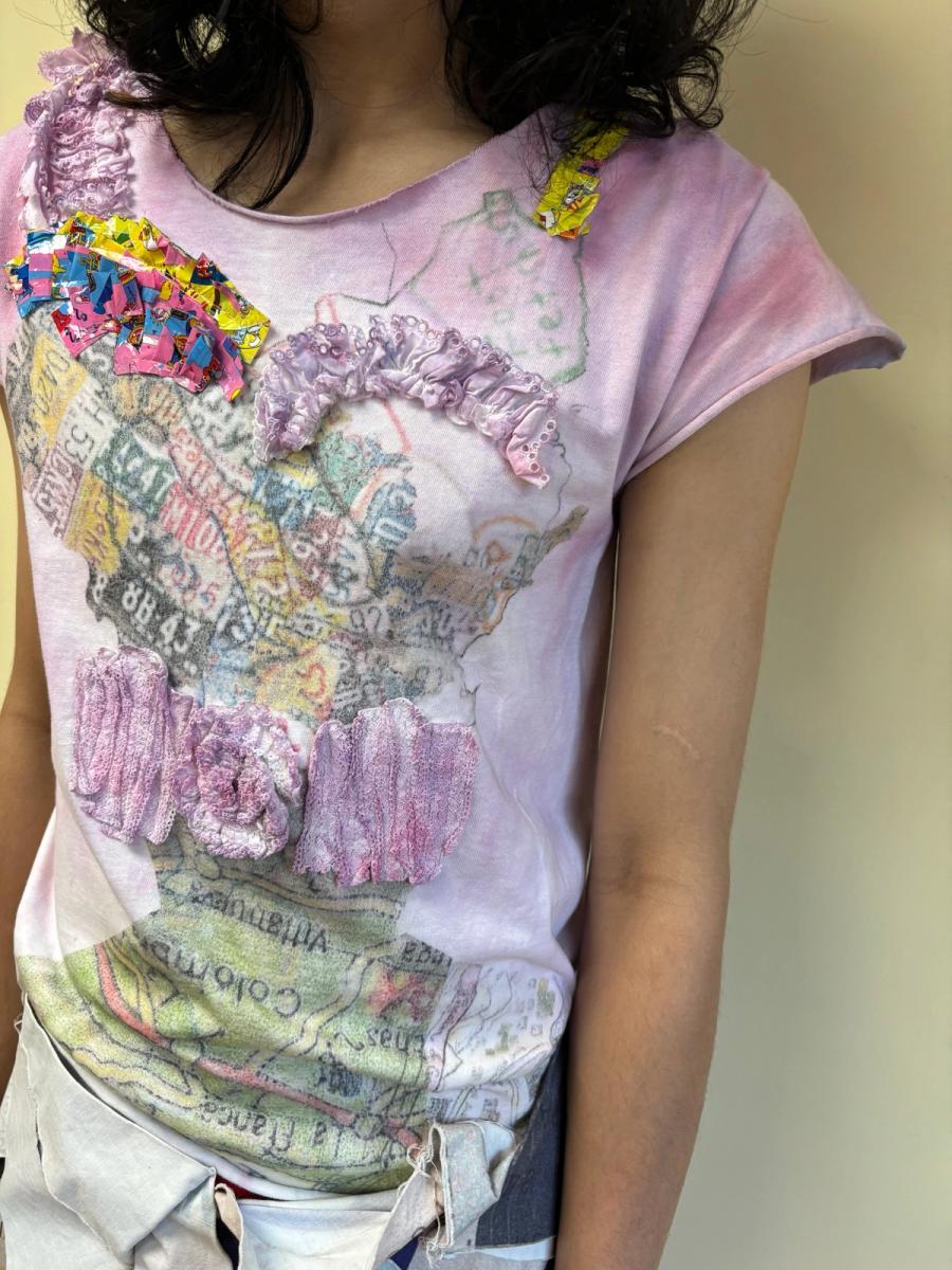 Rare Nozomi Ishiguro Wrapper Assemblage Shirt product image