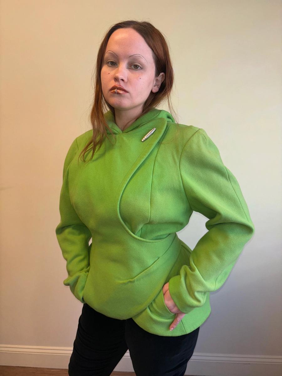 80s Thierry Mugler Activ Green Jacket product image