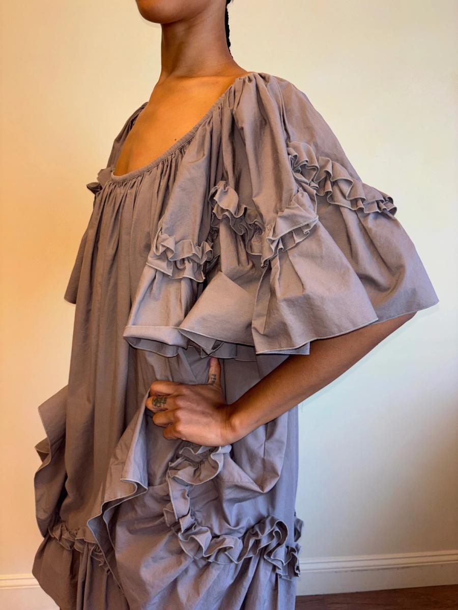 Vintage Chantal Thomass Ruffle Trapeze Dress product image