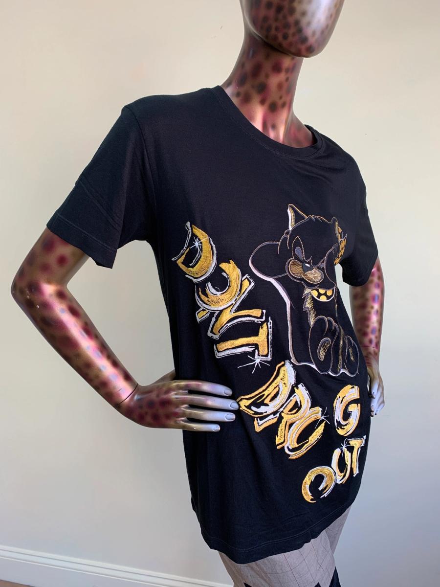 Iceberg 'Don't Drug Out' Embroidered Tee  product image