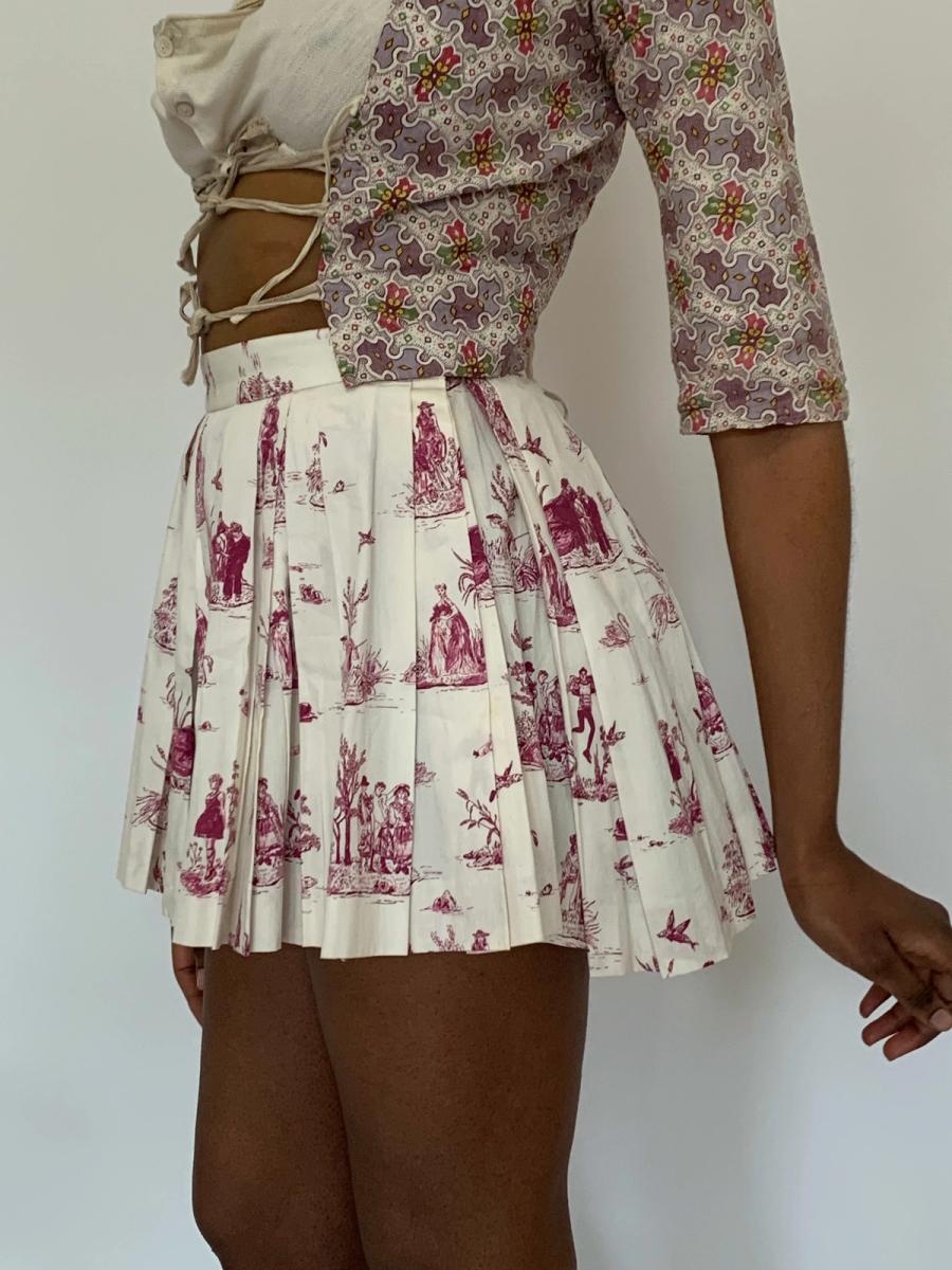 Vivienne Westwood Toile de Jouy Print Skirt product image