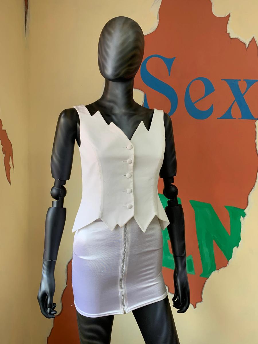 80s Kenzo Jagged Hem Top product image