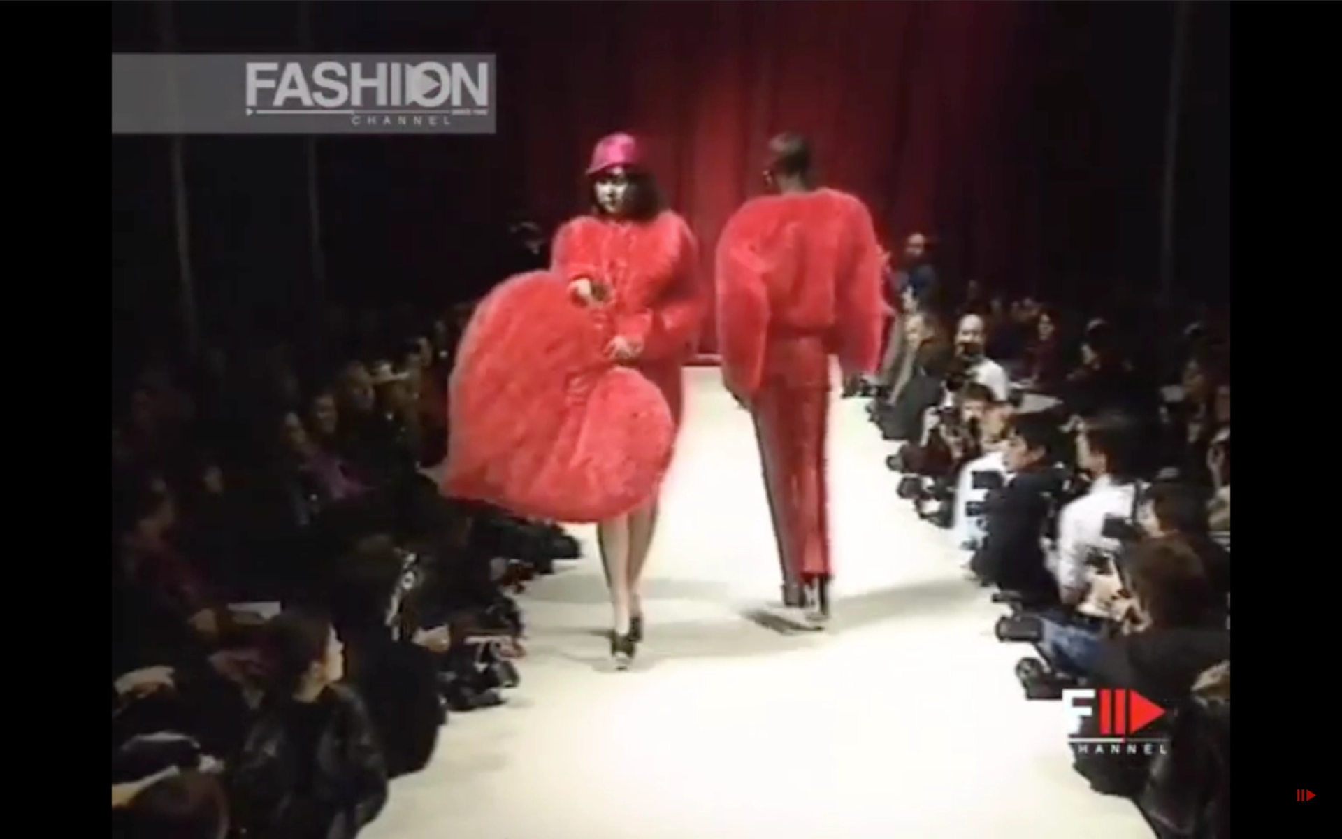 1993 Vivienne Westwood Black Heart Fur Mini Bag product image